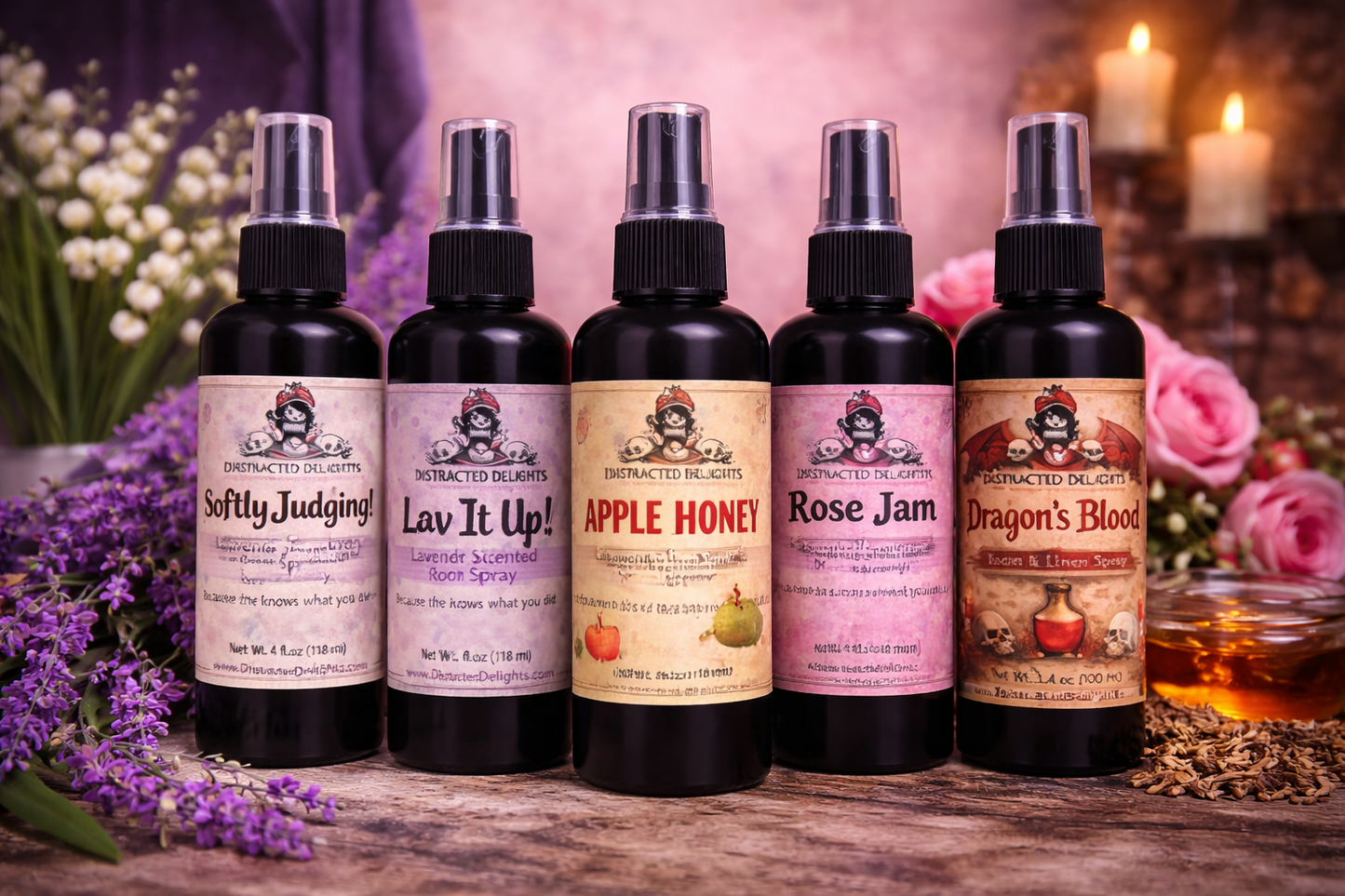 Room Spray – Choose Your Scent | 3.4 oz Linen & Home Fragrance