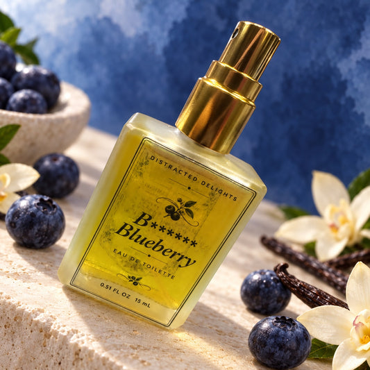 B****** Blueberry Eau de Toilette Spray 0.51 oz Handmade Gourmand Perfume