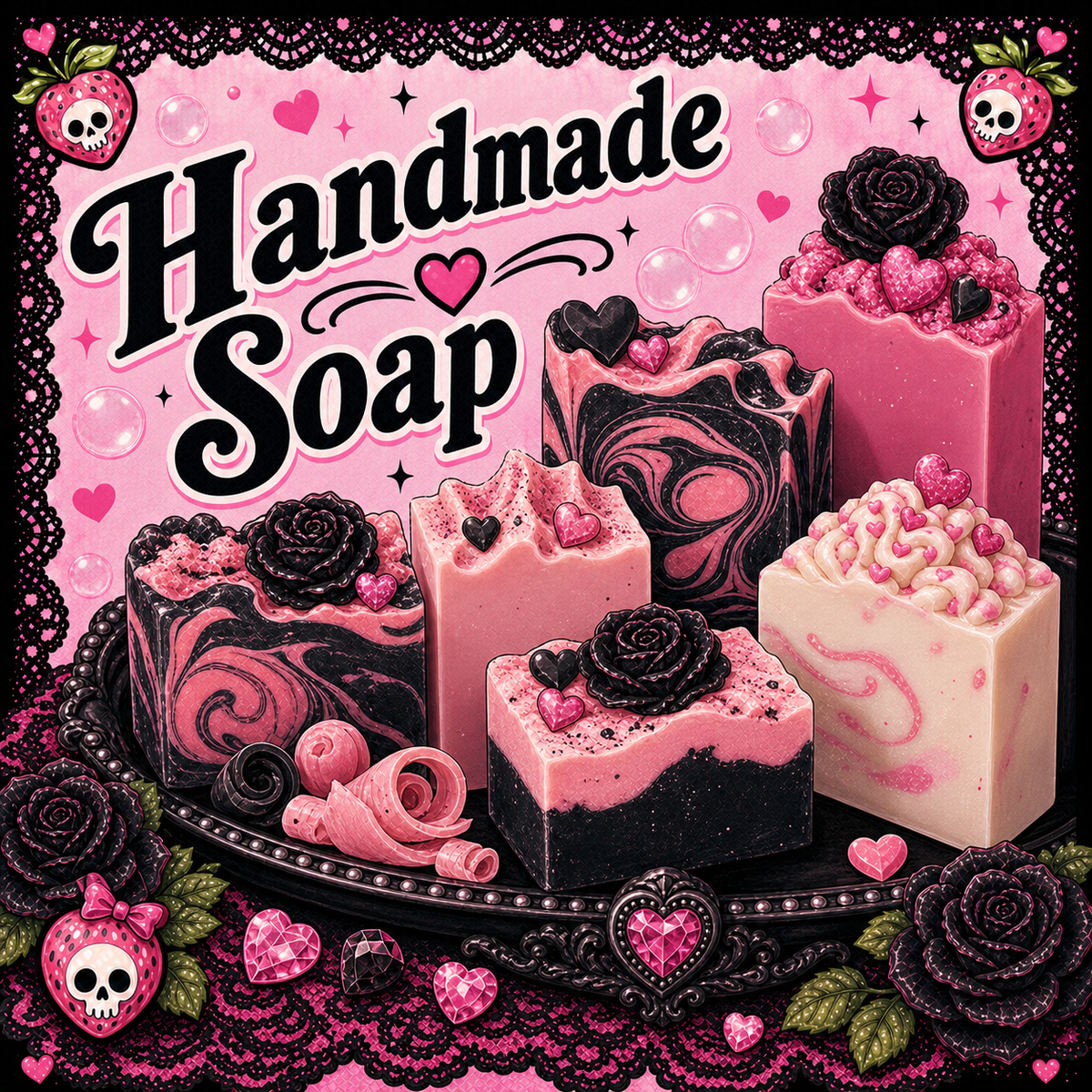 Handmade Soap With Main Character Energy