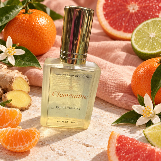 Clementine Eau de Toilette Citrus Vanilla Perfume Spray