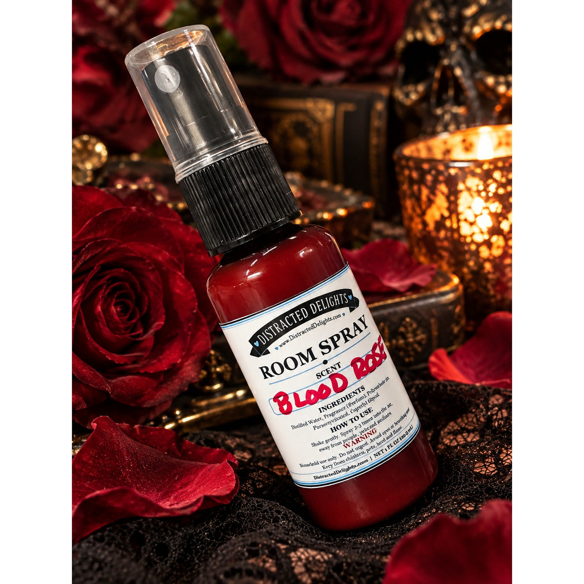 Floral Room Spray Discovery Set-Lavender, Lily Of The Valley, Rose-3-1oz Bottles