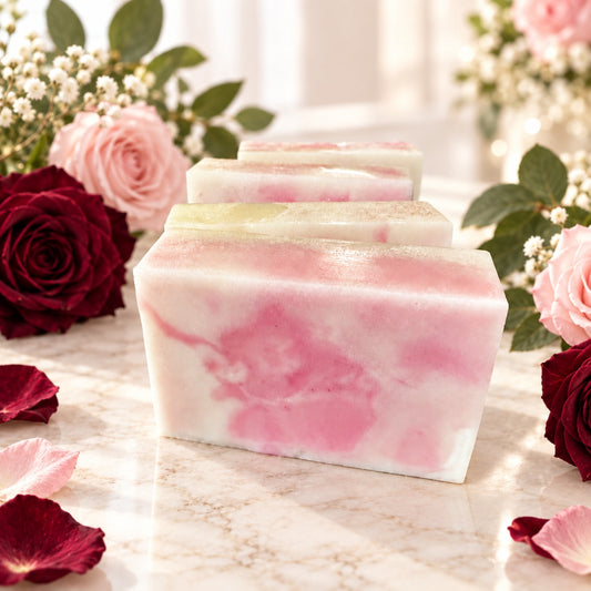 Mystic Rose Shea Butter Soap Bar | Dark Rose & Applewood | 3.9 oz