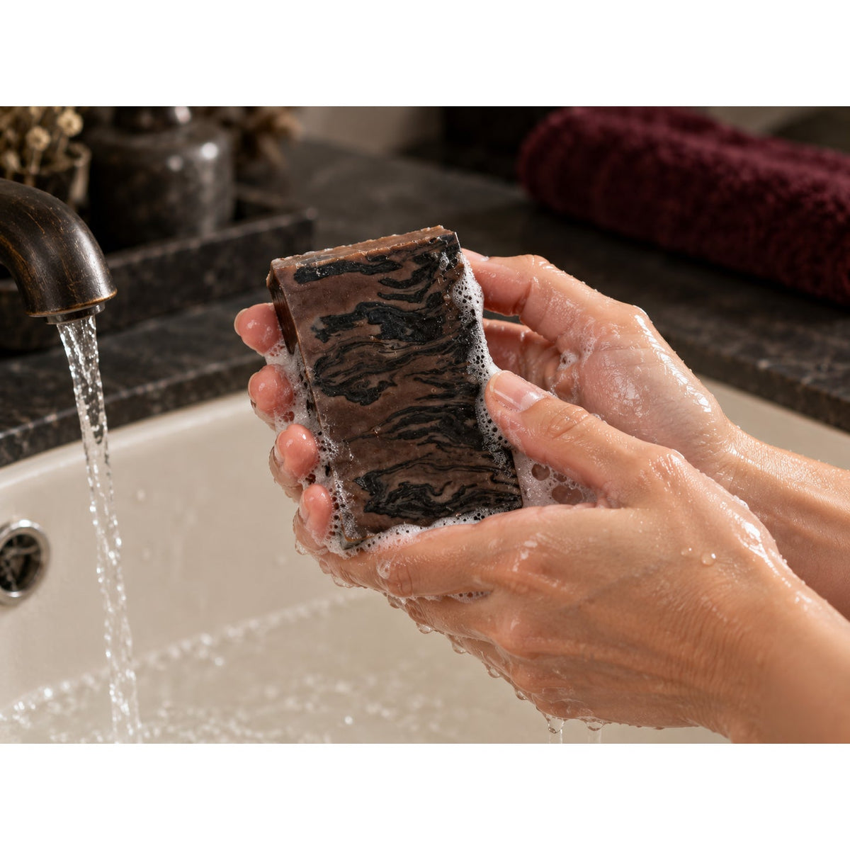 Dragon's Blood Soap Bar Handmade Cold Process Strong Scent Gothic Gift