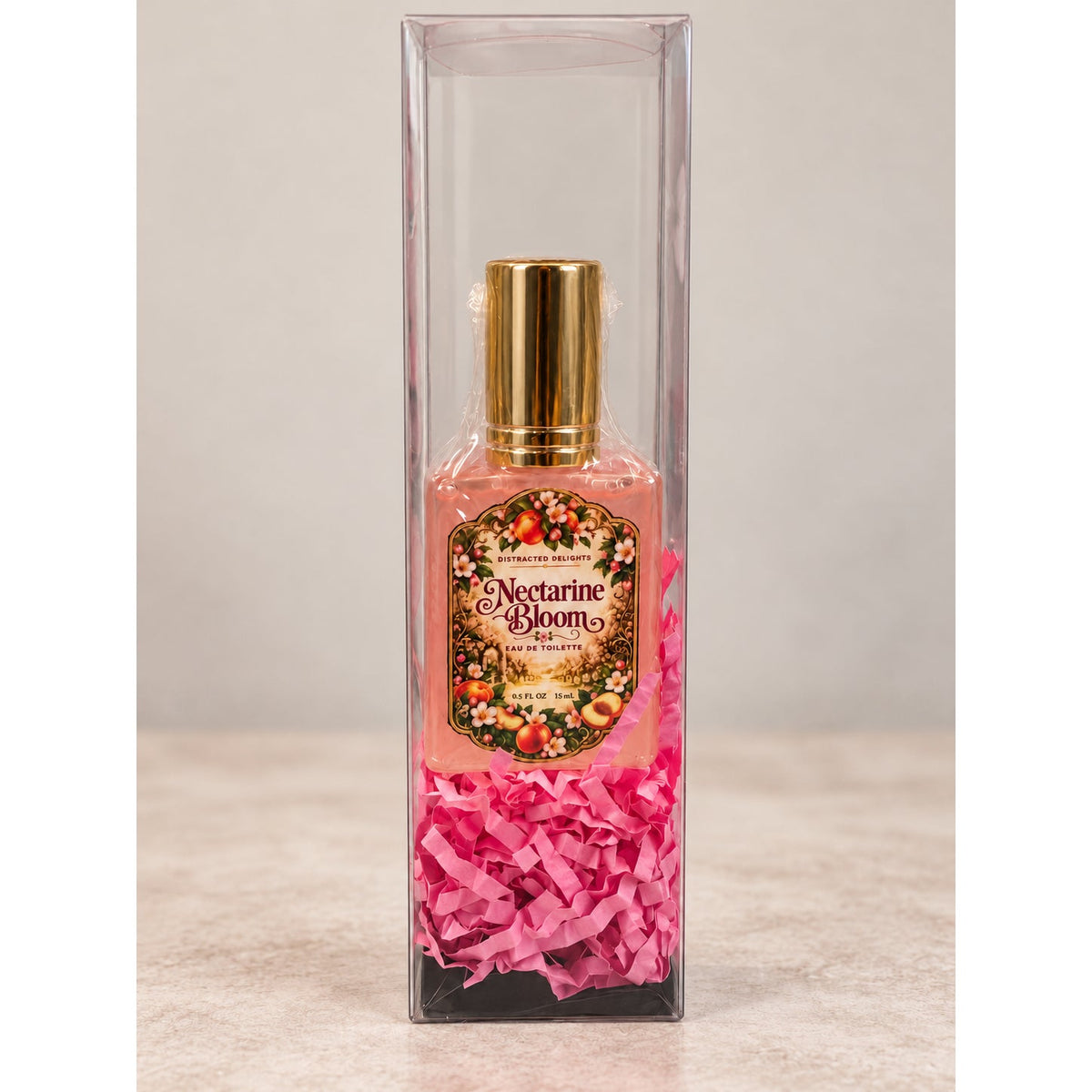 Nectarine Bloom Eau de Toilette Citrus Floral Perfume Lemon Lemongrass Scent