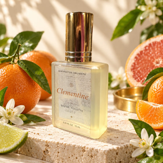 Clementine Eau de Toilette Citrus Vanilla Perfume Spray