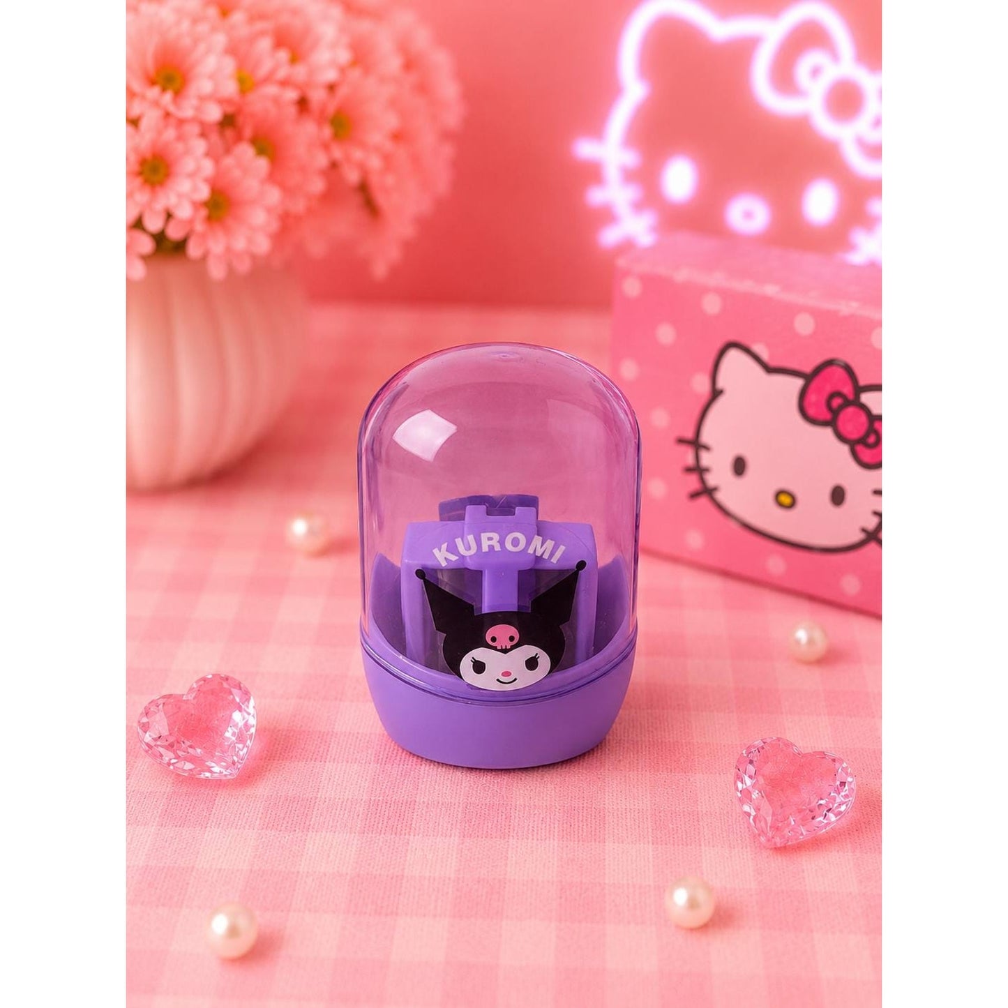 XL 16 Pc Hello Kitty Sanrio Gift Bundle | Kuromi, Pompompurin & The Crème Shop | Kawaii Gift Box | Bath Beauty, Jewelry Accessories