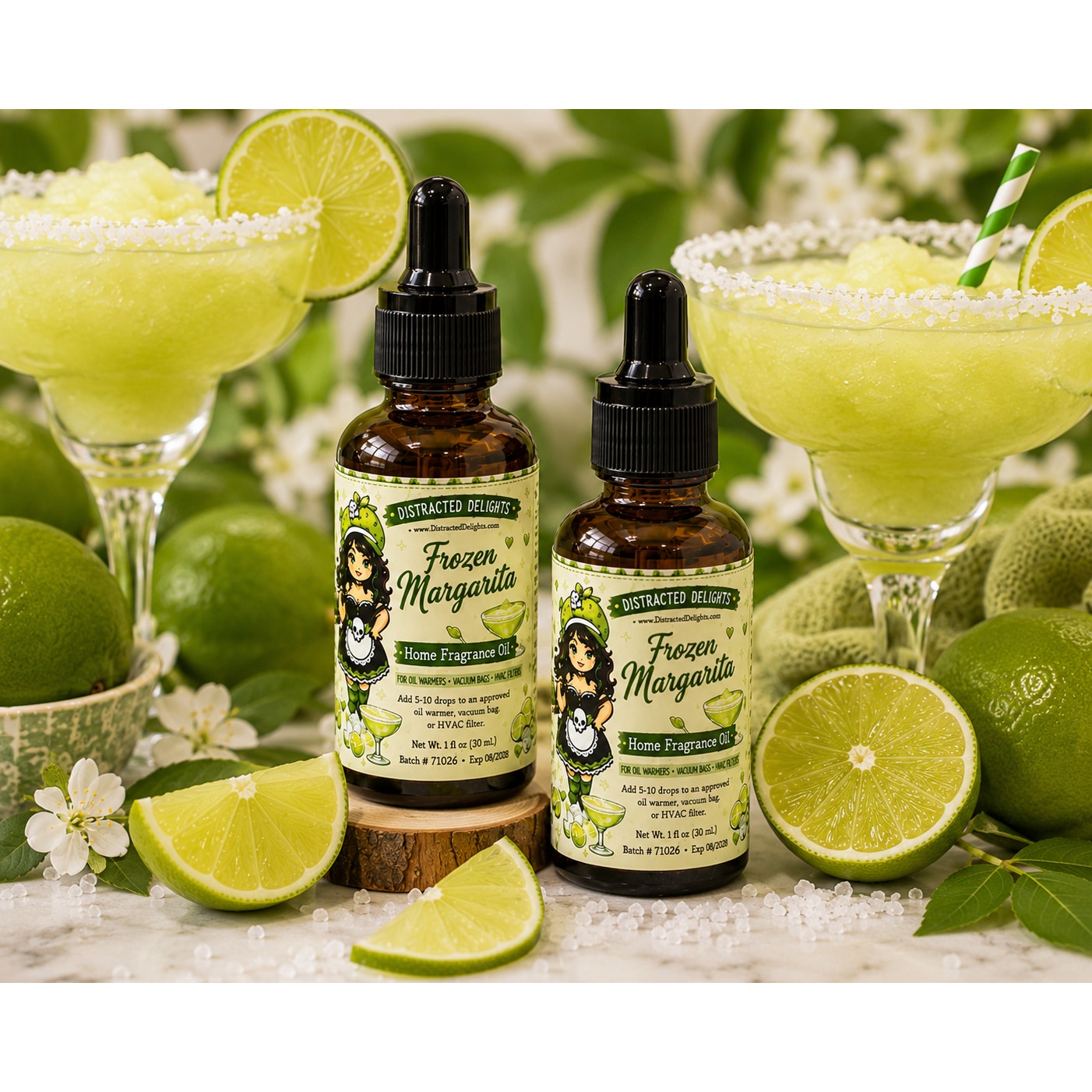 Frozen Margarita Home Fragrance Oil – Lime, Guava & Vanilla Rum Scent