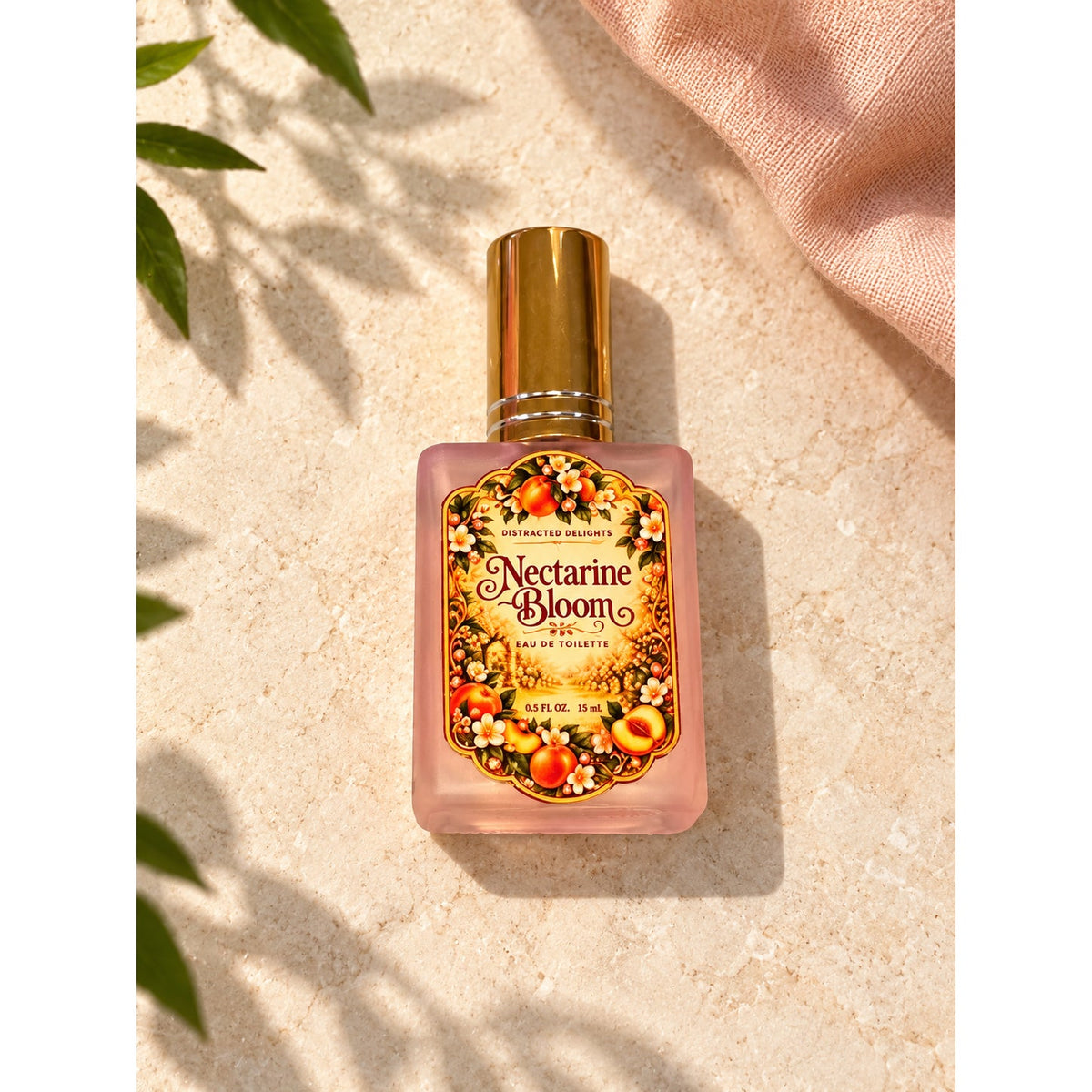 Nectarine Bloom Eau de Toilette Citrus Floral Perfume Lemon Lemongrass Scent