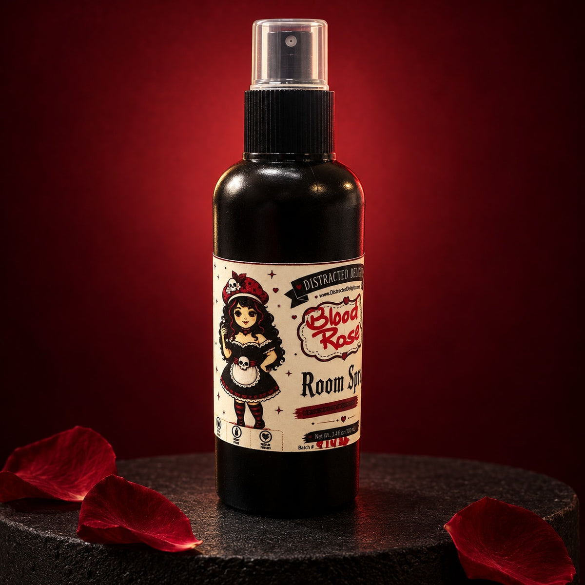 Blood Rose Room Spray Gothic Floral