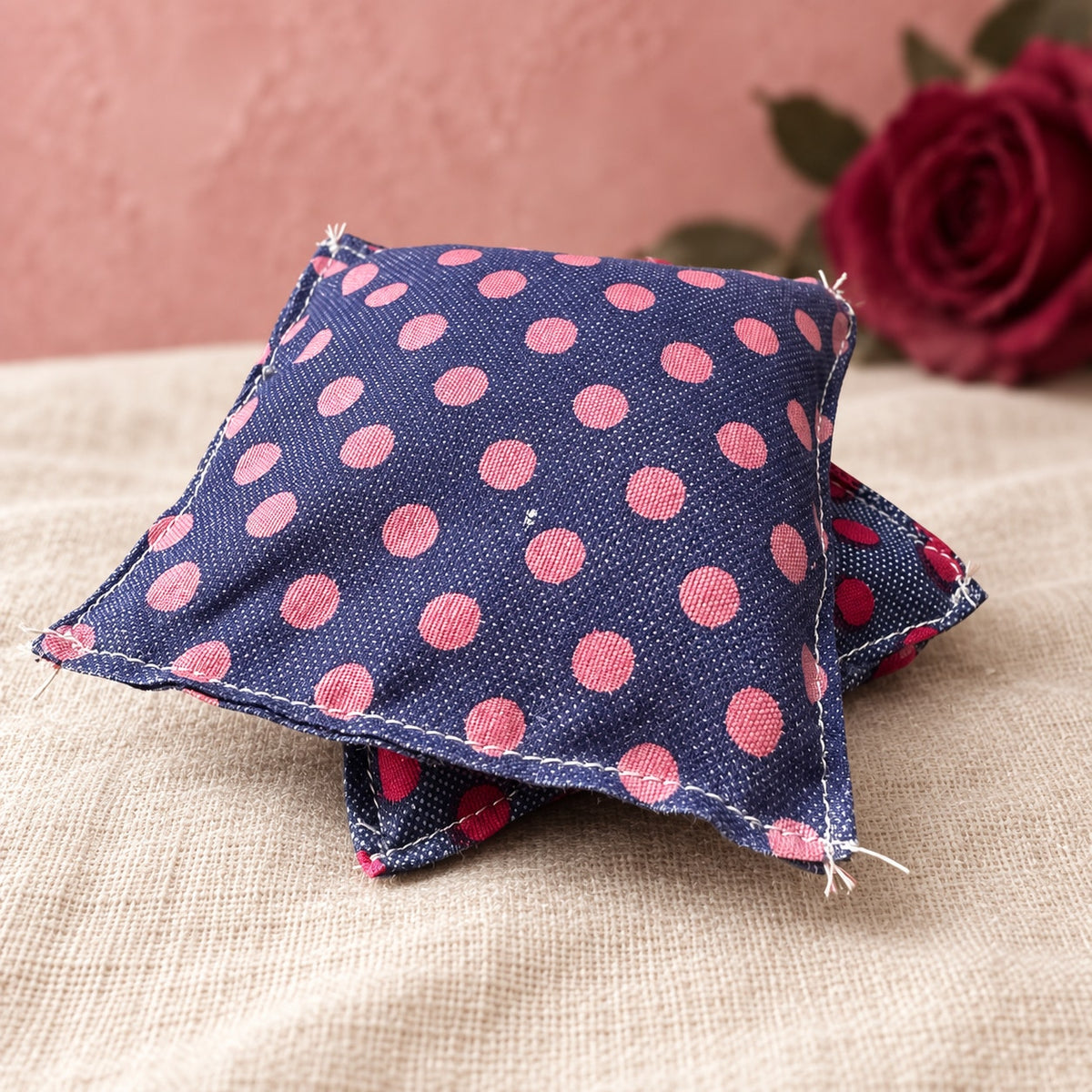 Blood Rose Scent Sachets Set of 4 Drawer & Closet Fresheners