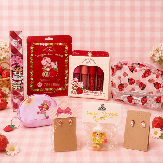 Strawberry Shortcake 8-Piece Beauty and Accessories Gift Bundle