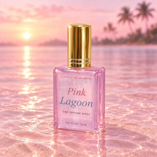Pink Lagoon Fine Perfume Spray 15 mL Handmade Dragonfruit Melon Pear