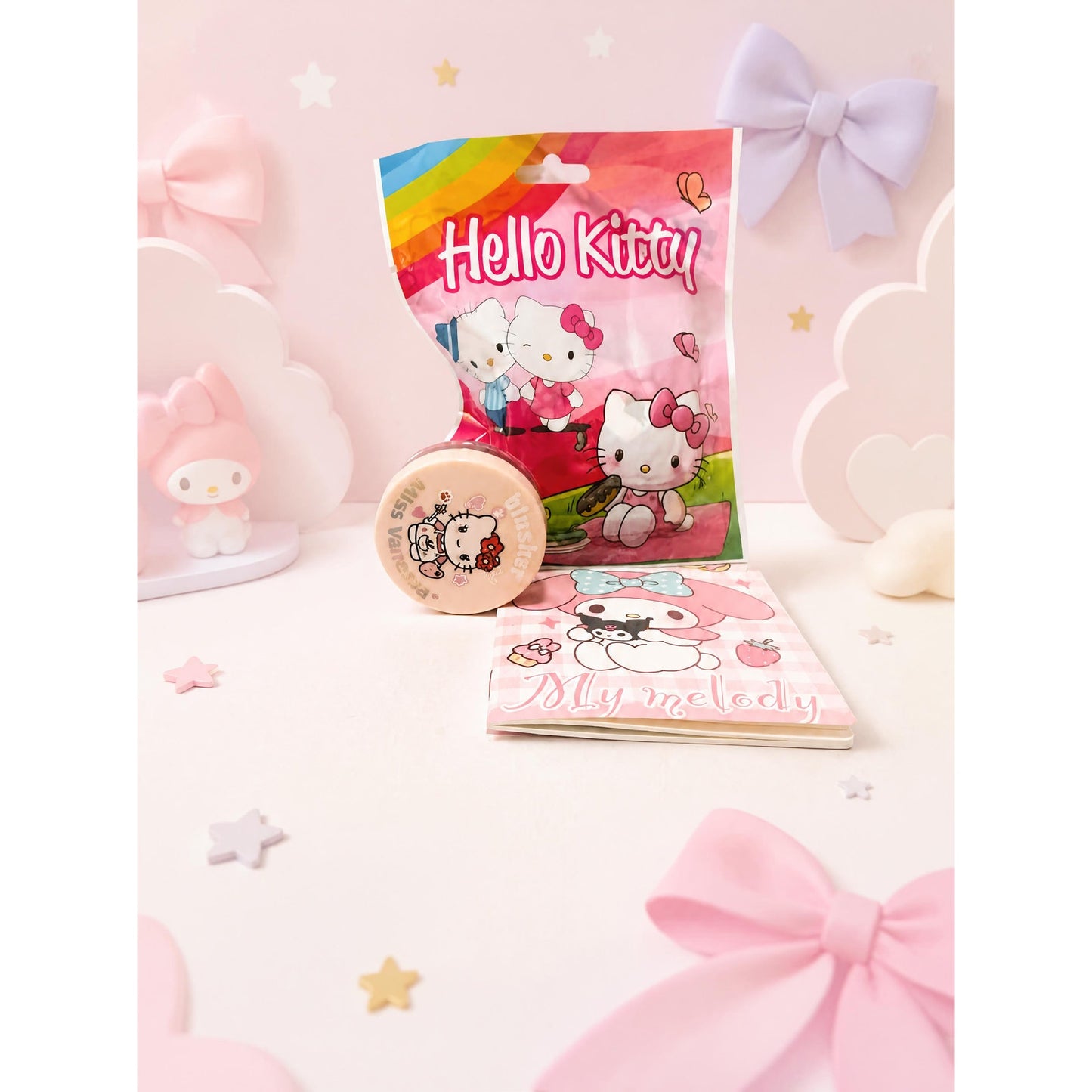 Hello Kitty & Friends Sanrio Kawaii Gift Bundle 18 Piece