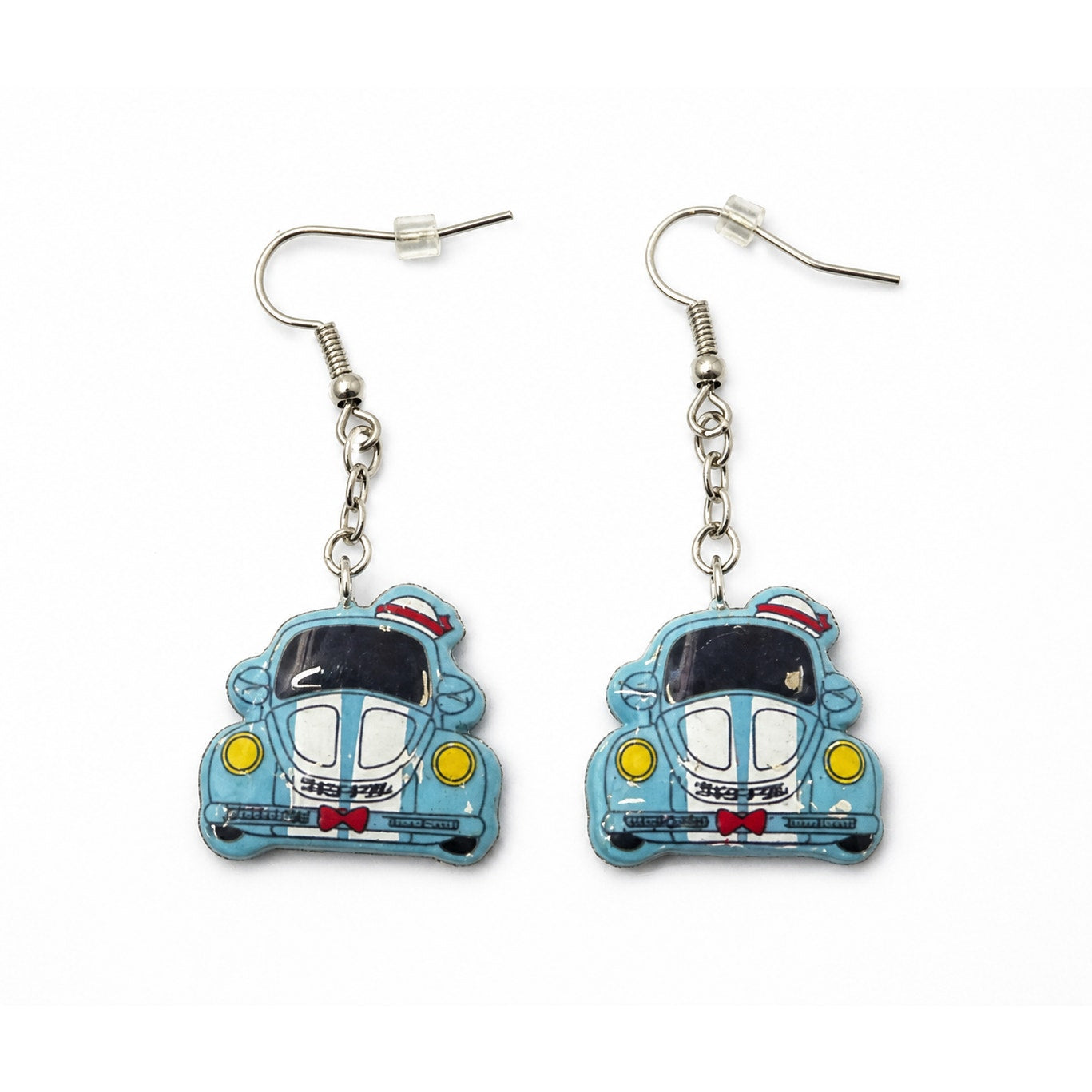 Sanrio Tuxedosam Blue Car Dangle Earrings 2024 Novelty Fashion Jewelry