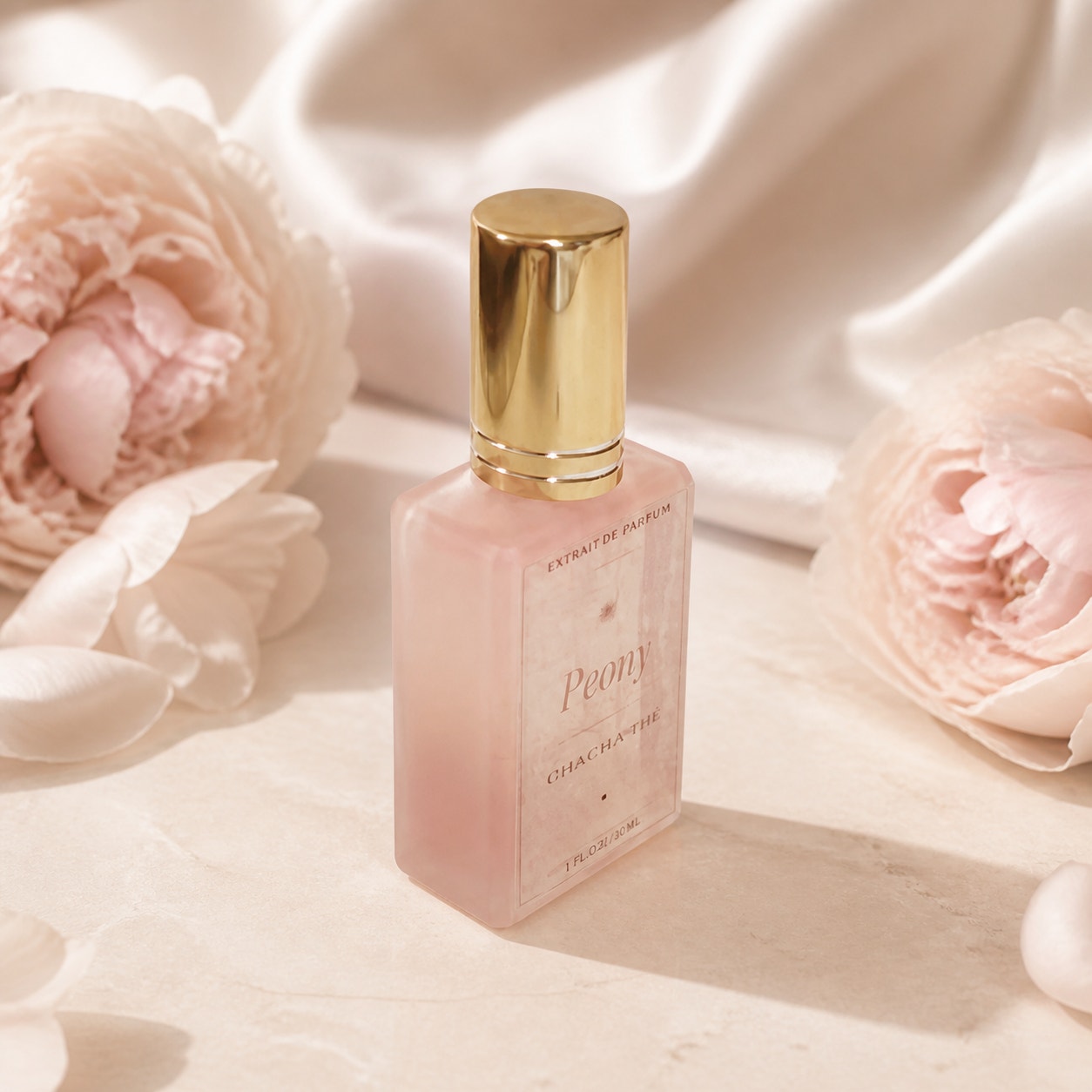 Peony Extrait de Parfum 15 mL Floral Perfume Spray Rose Red Berry Scent