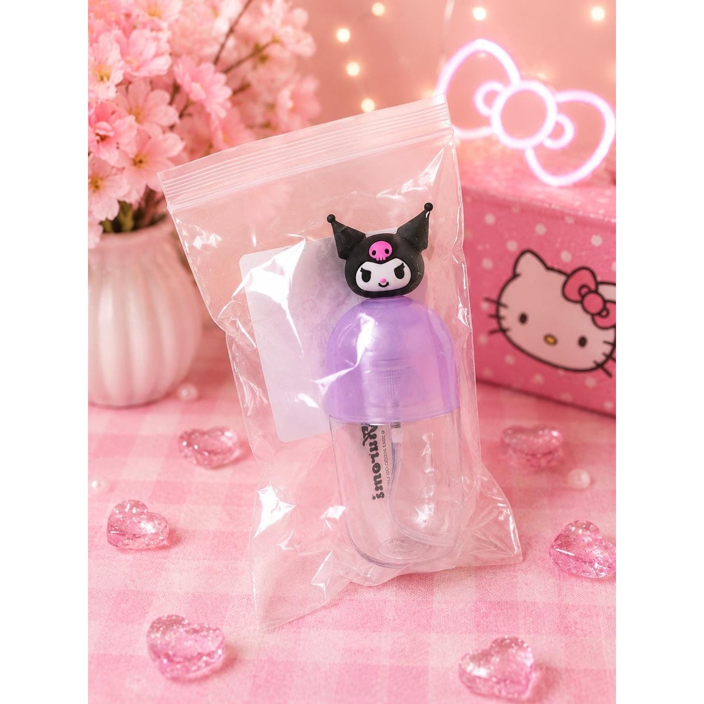XL 16 Pc Hello Kitty Sanrio Gift Bundle | Kuromi, Pompompurin & The Crème Shop | Kawaii Gift Box | Bath Beauty, Jewelry Accessories