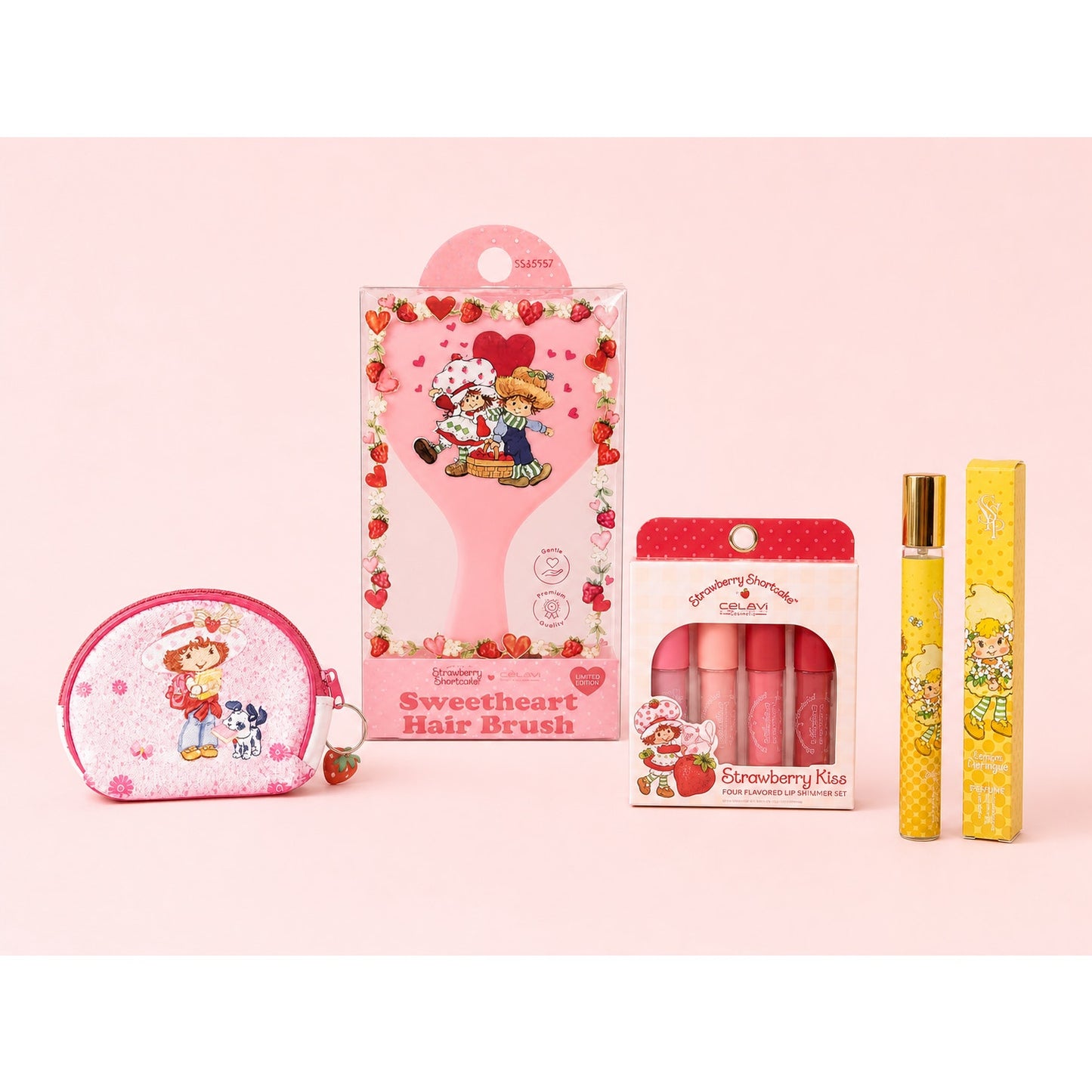 17 Piece Nostalgic Strawberry Character & Beauty Bundle