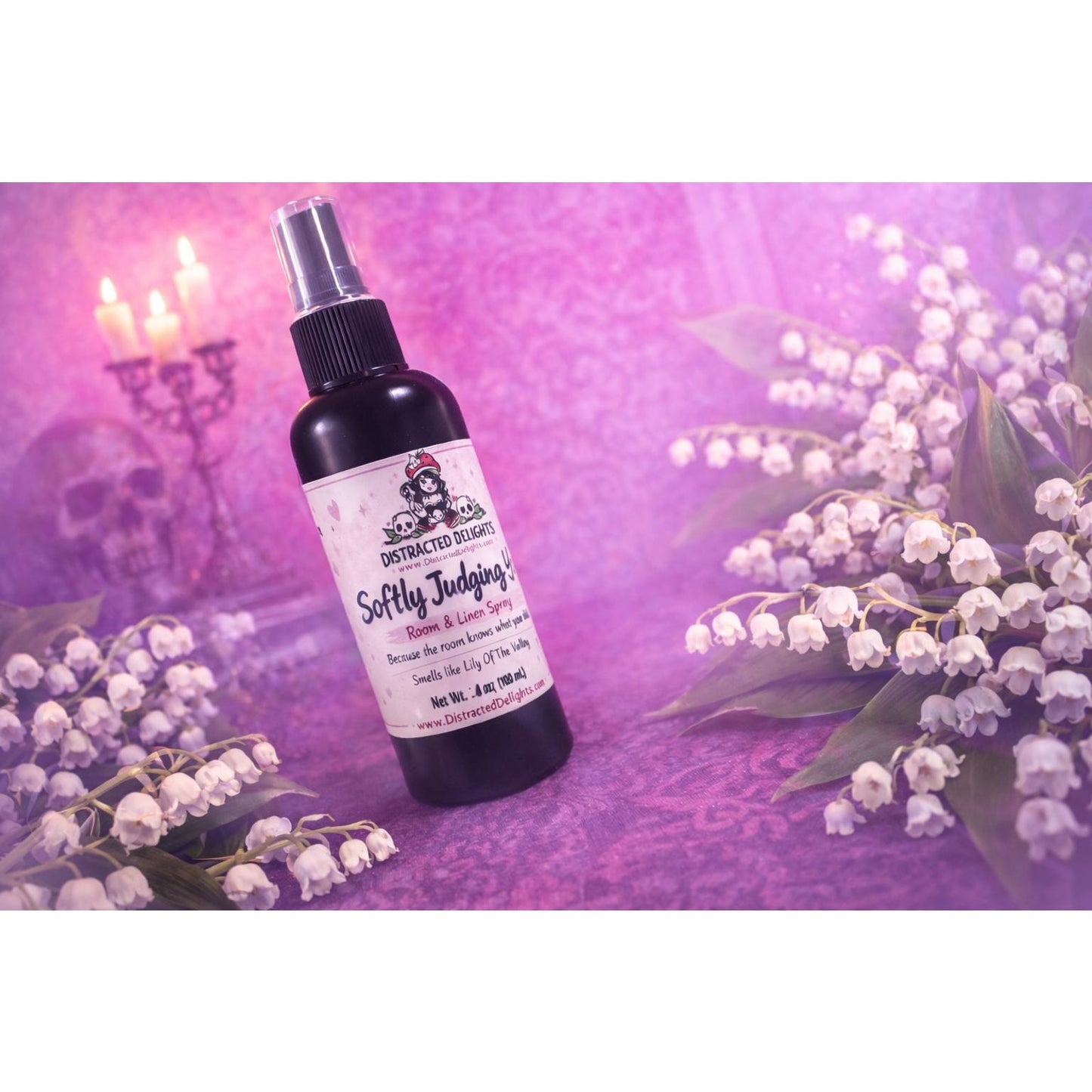Linen & Pillow Spray – Lily of the Valley Sleep Mist, Funny Home Fragrance Gift