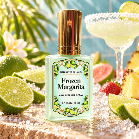 Frozen Margarita Handmade Perfume Lime, Guava, Strawberry, Pineapple Vanilla Rum