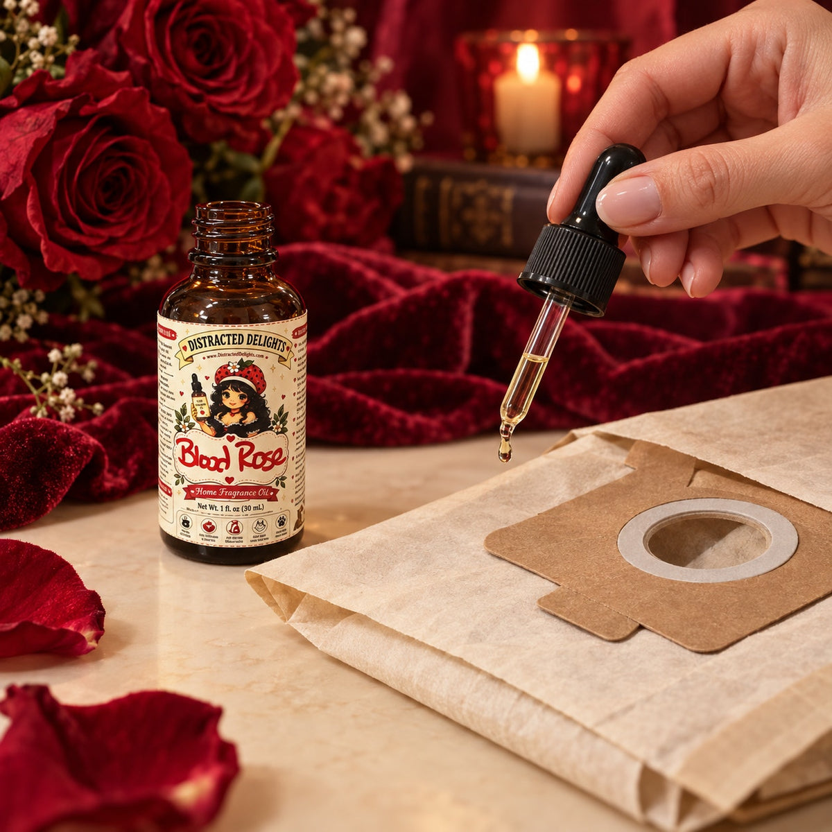 Blood Rose Gothic Romance Versatile Home Fragrance Oil