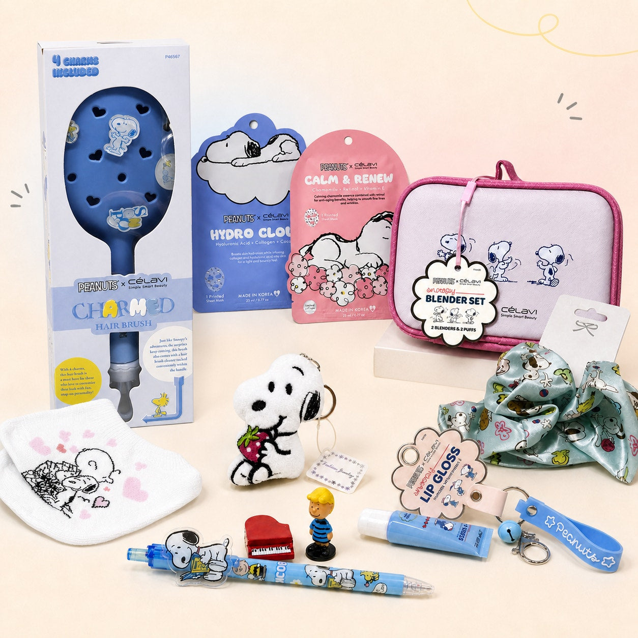 Giant Snoopy 16-Piece Gift Bundle | Beauty, Spa & Accessories
