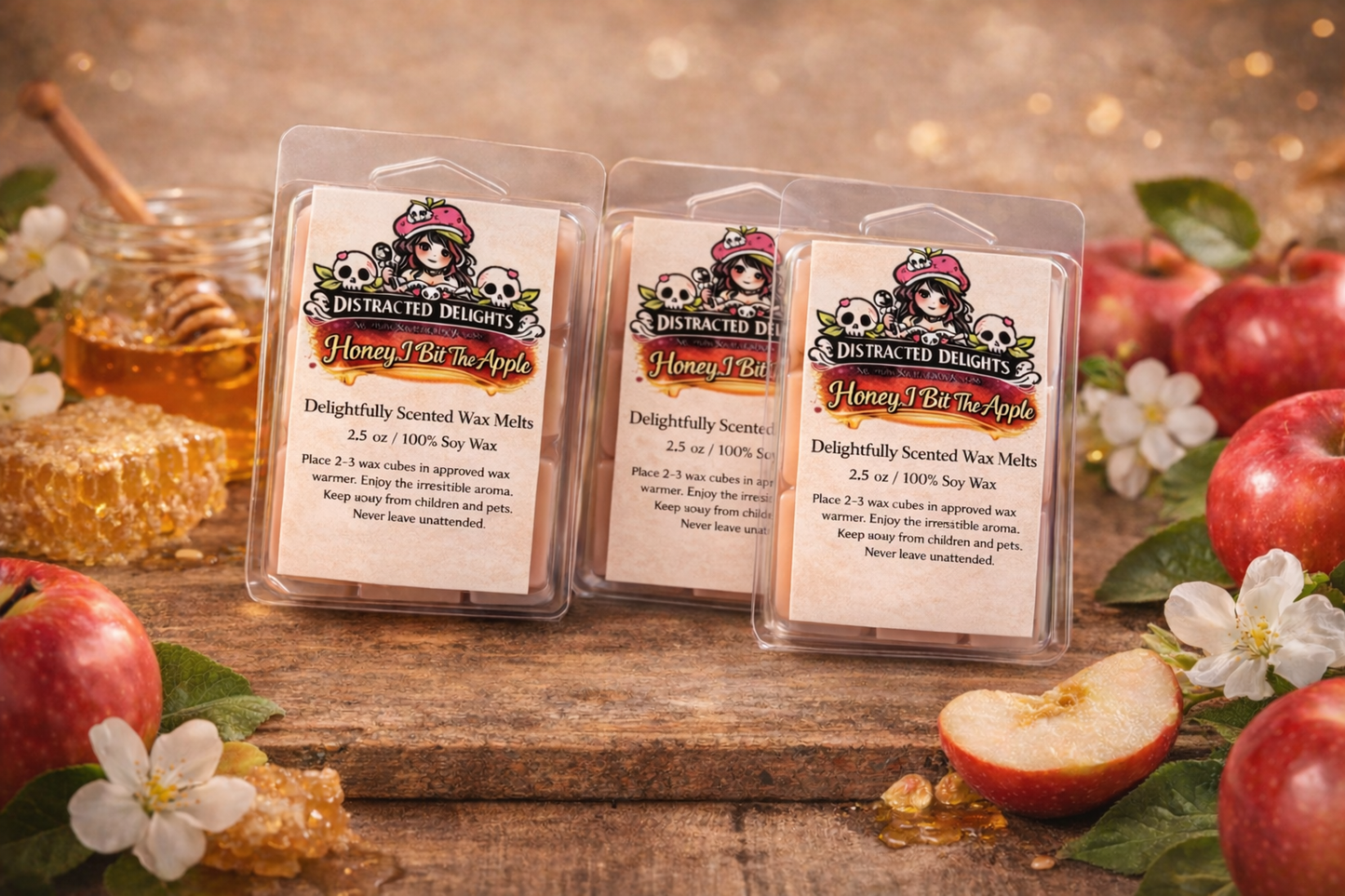 Honey, I Bit The Apple – Delightfully Scented Soy Wax Melts