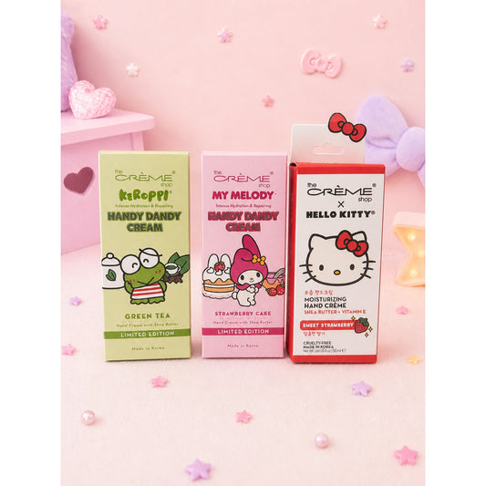 The Crème Shop x Sanrio Hand Cream Trio