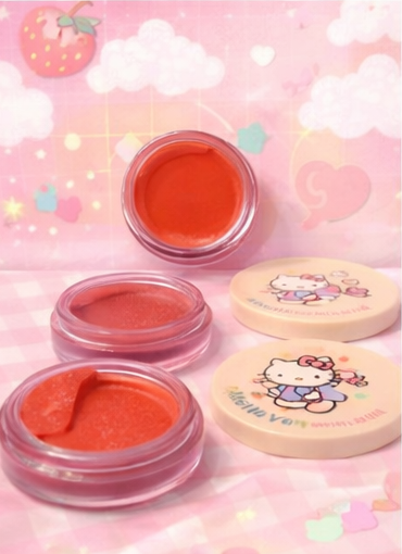 Hello Kitty™ Inspired Cream Blusher | 4 Natural Cream Shades • Fresh Transparent Finish