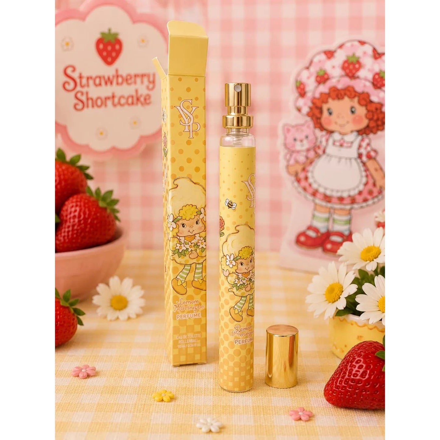 Strawberry Shortcake 9 Pc Gift Bundle Kawaii Beauty Collectibles Tote