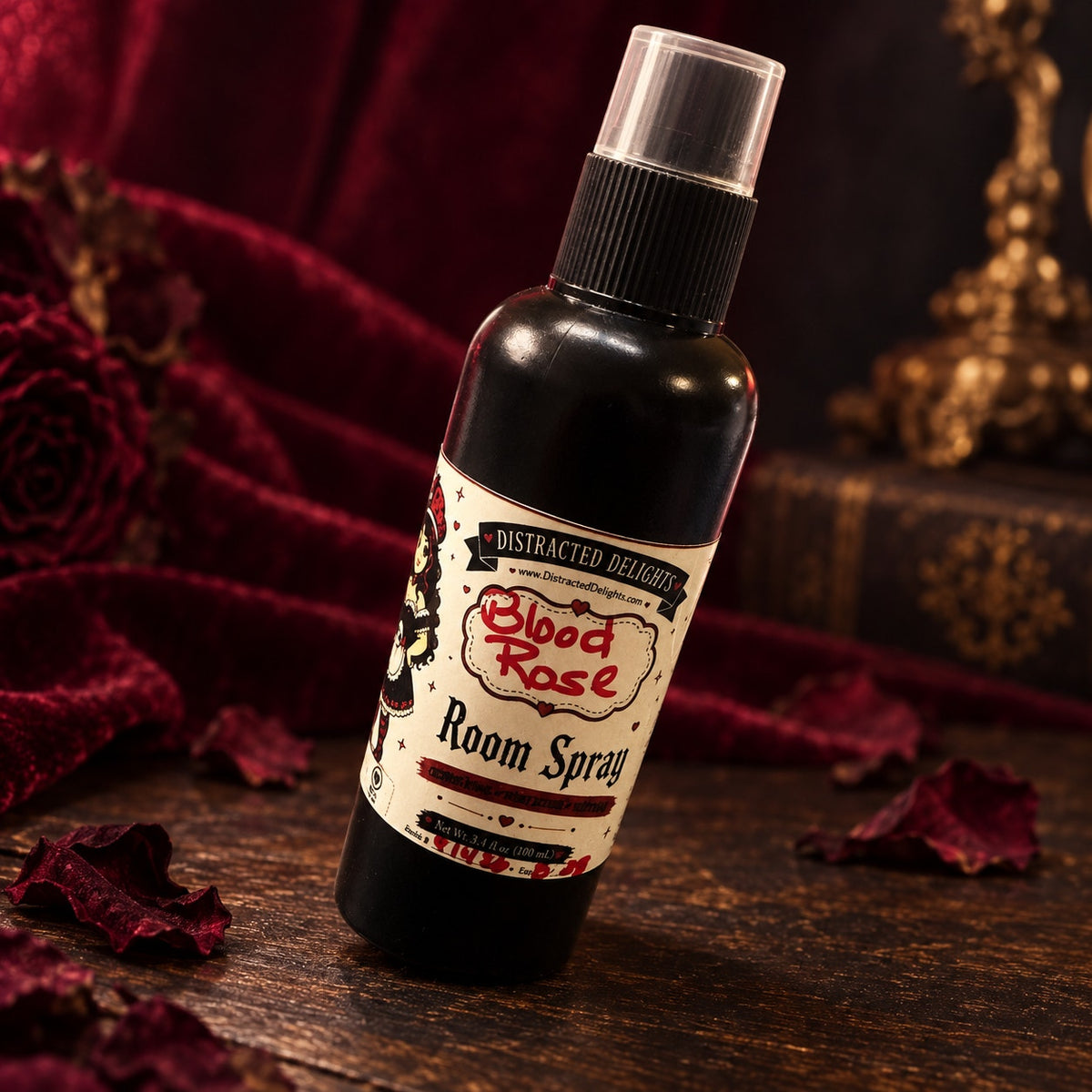 Blood Rose Room Spray Gothic Floral