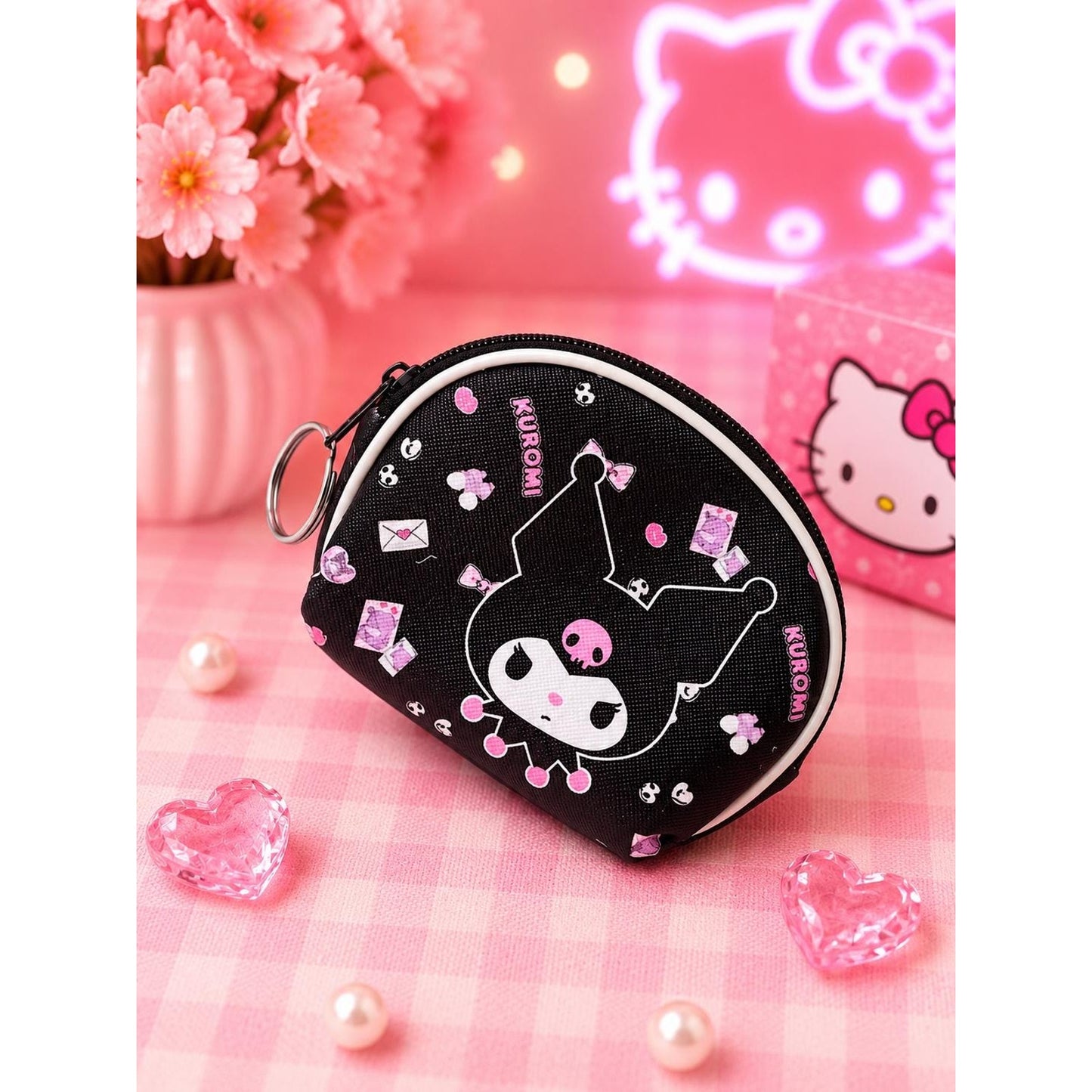 XL 16 Pc Hello Kitty Sanrio Gift Bundle | Kuromi, Pompompurin & The Crème Shop | Kawaii Gift Box | Bath Beauty, Jewelry Accessories