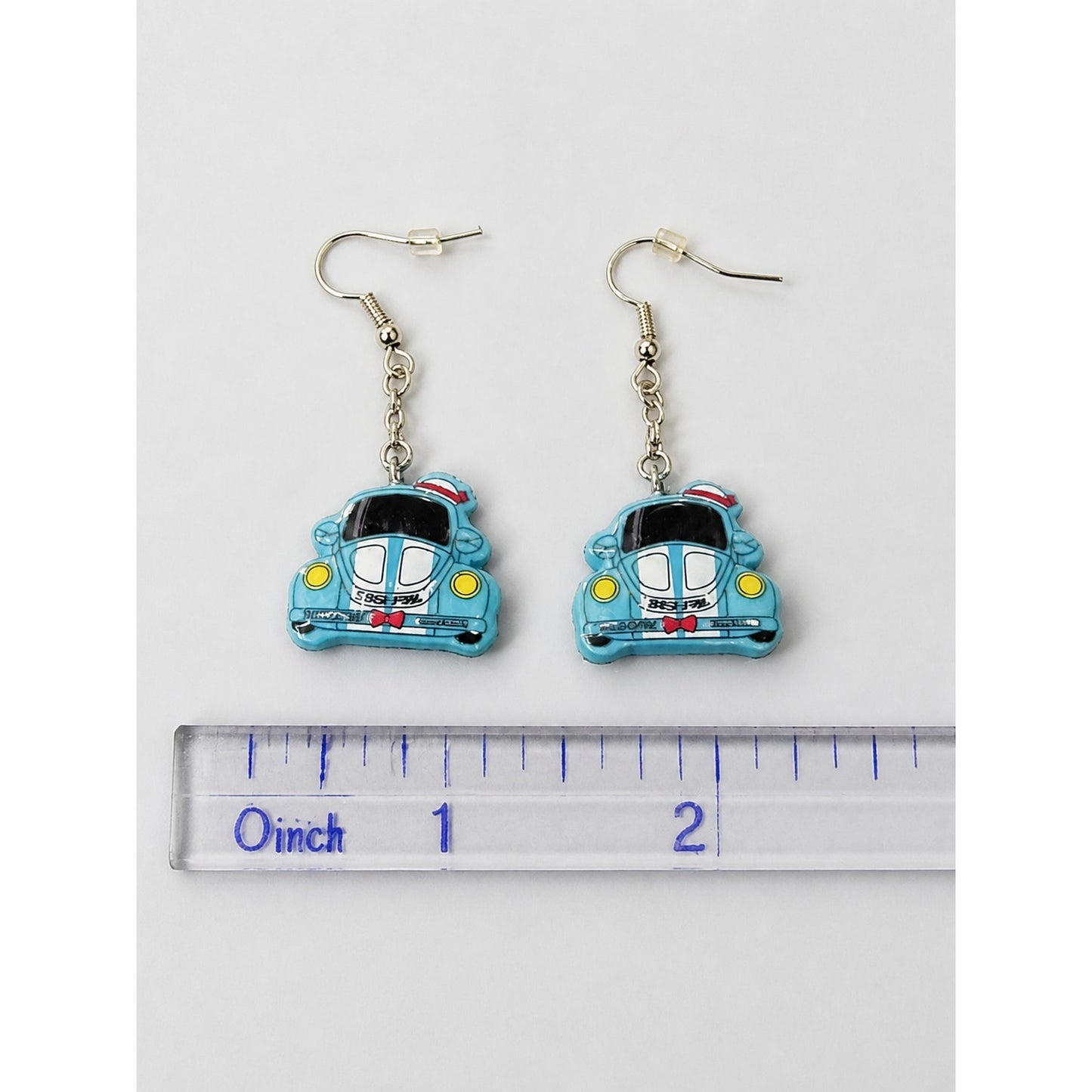 Sanrio Tuxedosam Blue Car Dangle Earrings 2024 Novelty Fashion Jewelry