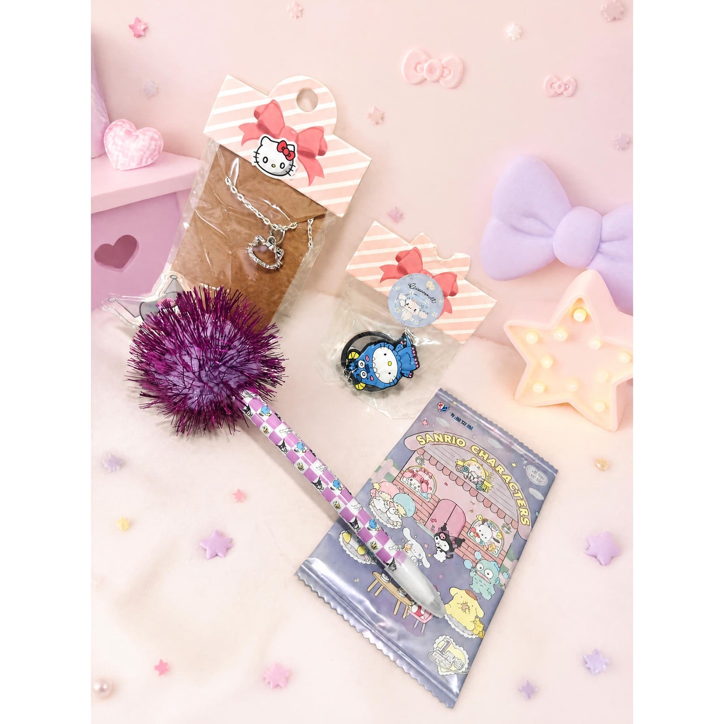 Hello Kitty & Friends Sanrio Kawaii Gift Bundle 18 Piece