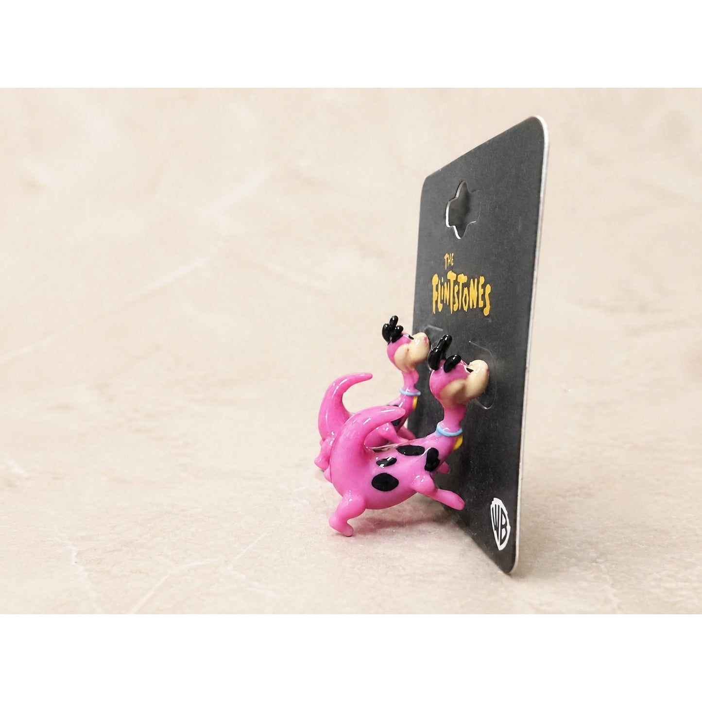 The Flintstones Dino Pink Dinosaur Dangle Earrings SalesOne WB Licensed New