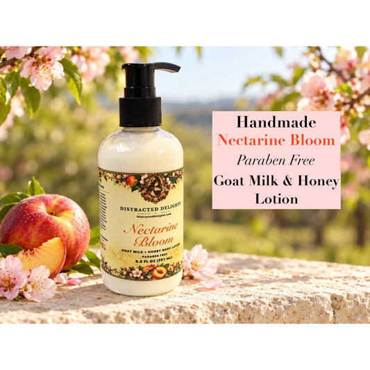 Nectarine Bloom Goat Milk Honey Paraben Free Shea Butter Aloe Citrus Floral