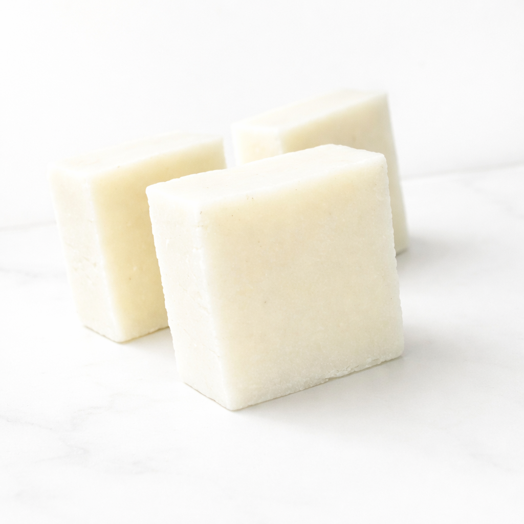 Dish Soap Bar & Bamboo Brush Set – Eco Friendly Solid Dish Soap for Grease Cutting Cleaning