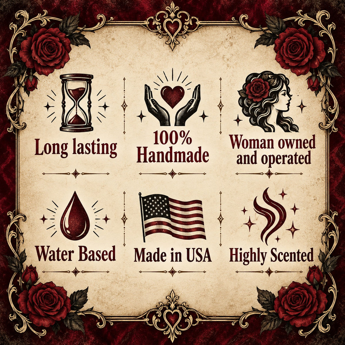 Blood Rose Room Spray Gothic Floral