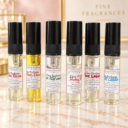 Choose 3 Fine Perfume Discovery Set – Three 5 mL Sprays