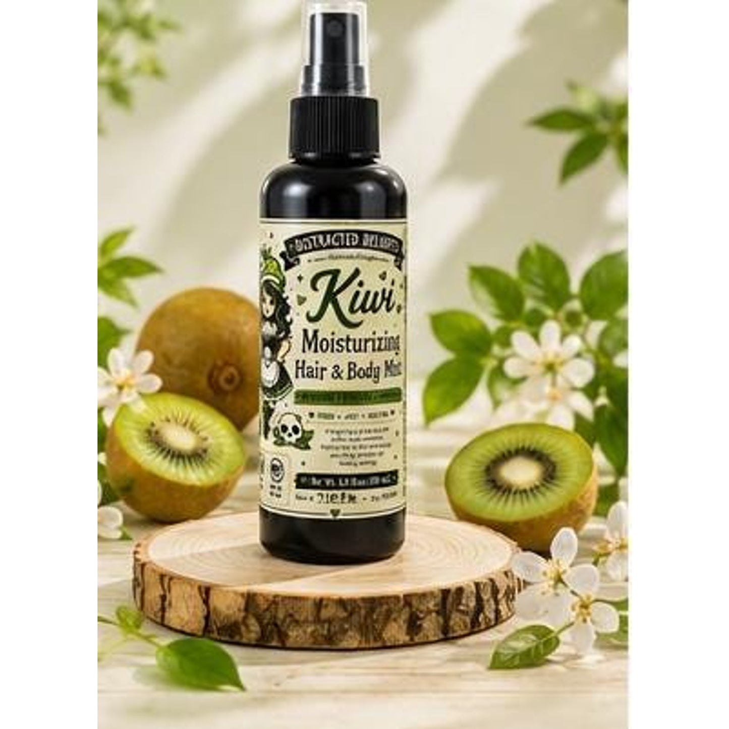 Tropical Kiwi Moisturizing Hair & Body Mist | Lightweight Hydrating Spray (3.4 oz)