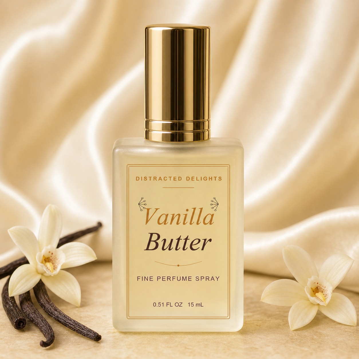 Vanilla Butter Fine Perfume Spray – 15 mL