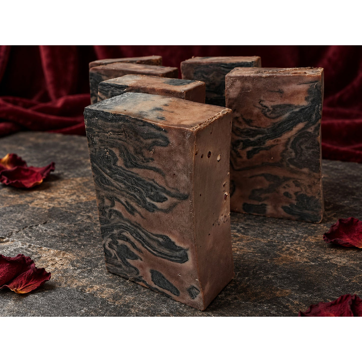 Dragon's Blood Soap Bar Handmade Cold Process Strong Scent Gothic Gift