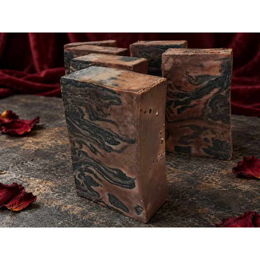 Dragon's Blood Soap Bar Handmade Cold Process Strong Scent Gothic Gift