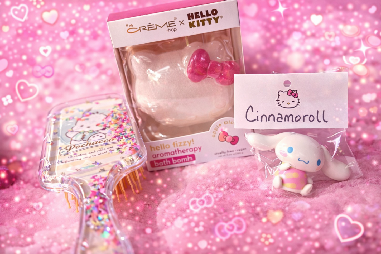 Hello Kitty & Sanrio Character Bundle – 17 Piece Kawaii Gift Set (Cinnamoroll, Kuromi, Keroppi & More)
