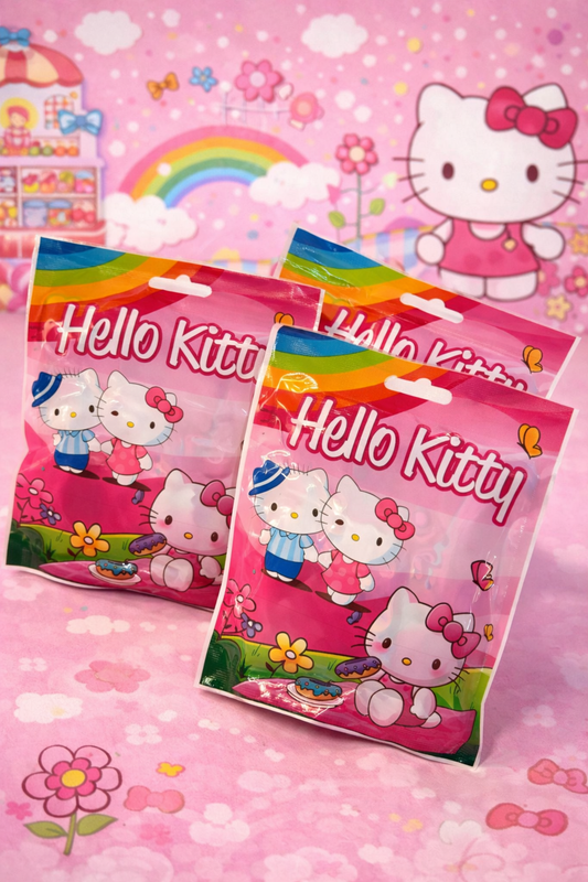 Hello Kitty Blind Bag Collectible – Vinyl Figure Charm with 3 Surprise Cards