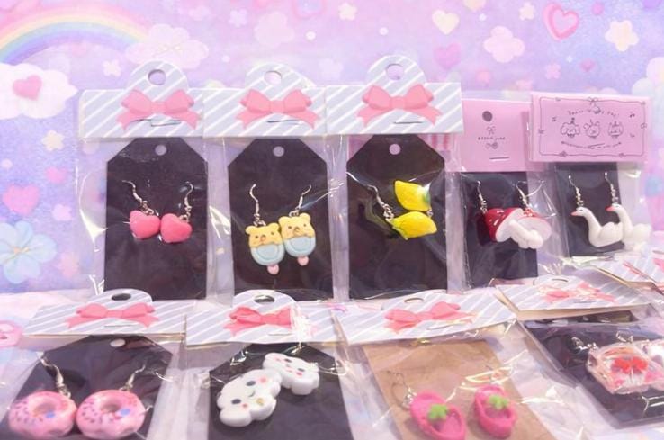 Kawaii Earrings Mystery Box – 8 Pair Surprise Dangle Earrings, Cute Charm Jewelry Set, Gift Ready