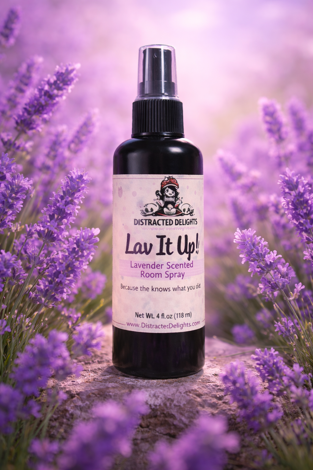 Lav It Up! Essential Oil Room Spray-Alcohol Free Concentrated Room & Linen Spray
