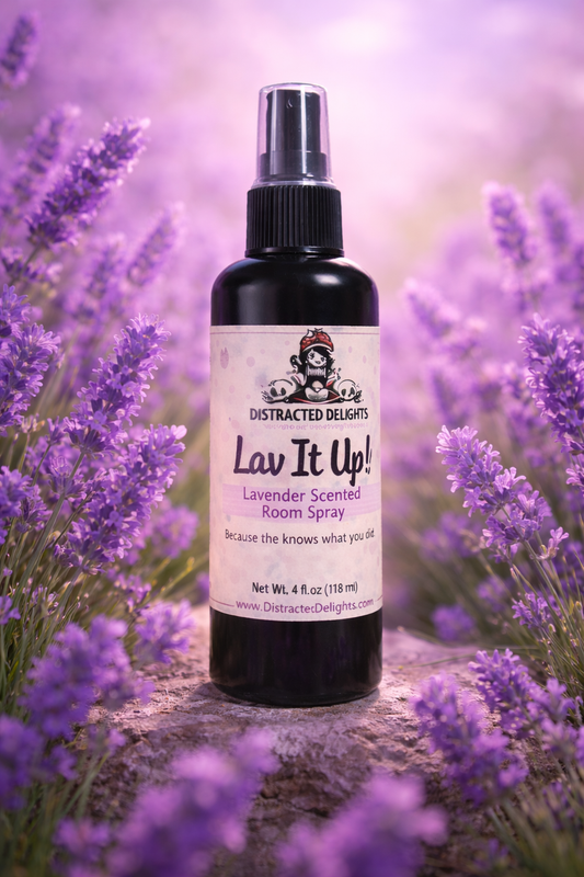 Lav It Up! Essential Oil Room Spray-Alcohol Free Concentrated Room & Linen Spray