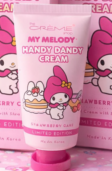 Hello Kitty x The Crème Shop Hand Cream Bundle – 3 Piece Kawaii Lotion Set (My Melody, Chococat, Peach)