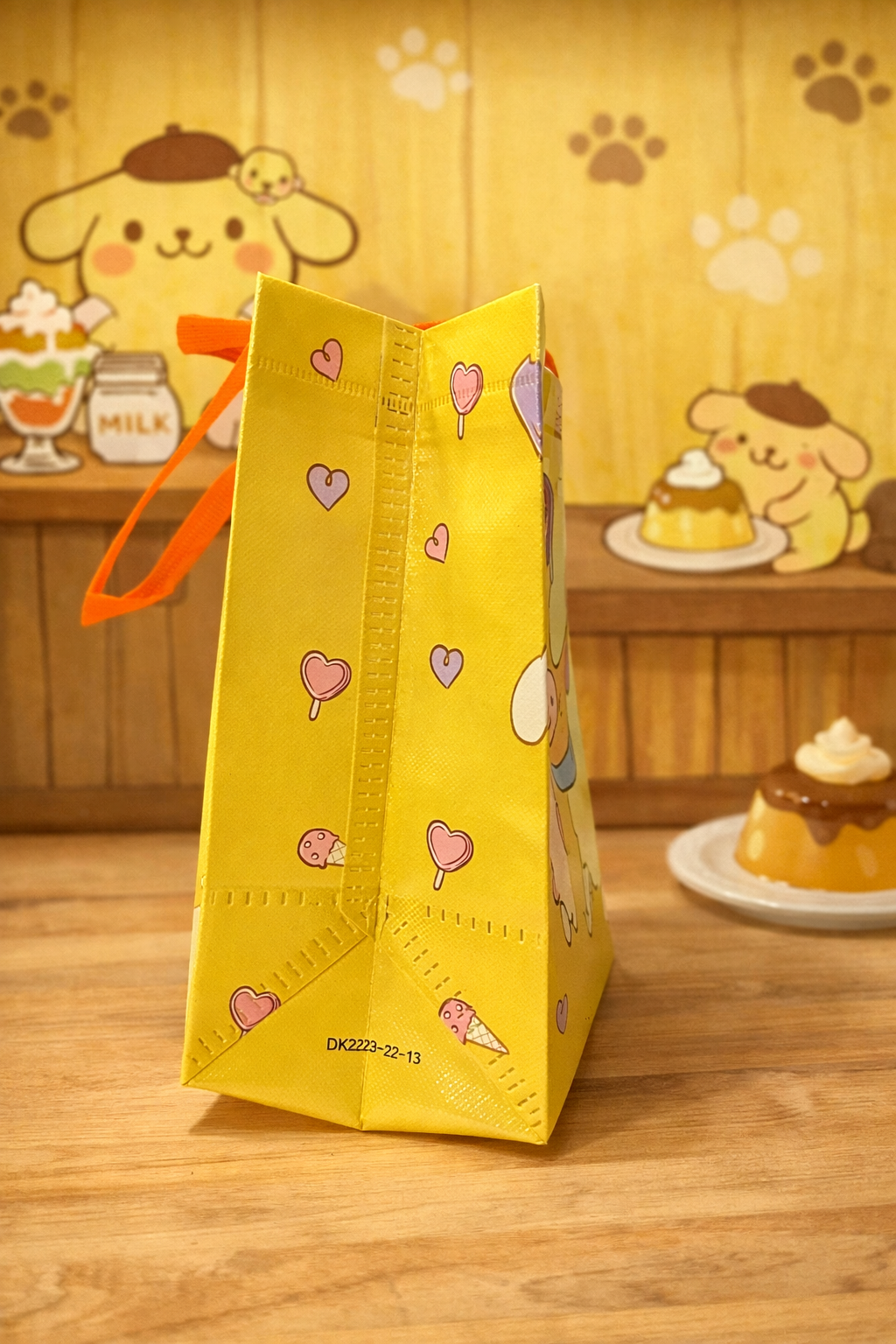 Pompompurin Lunch & Gift Tote Bag – Non-Woven Reusable Tote