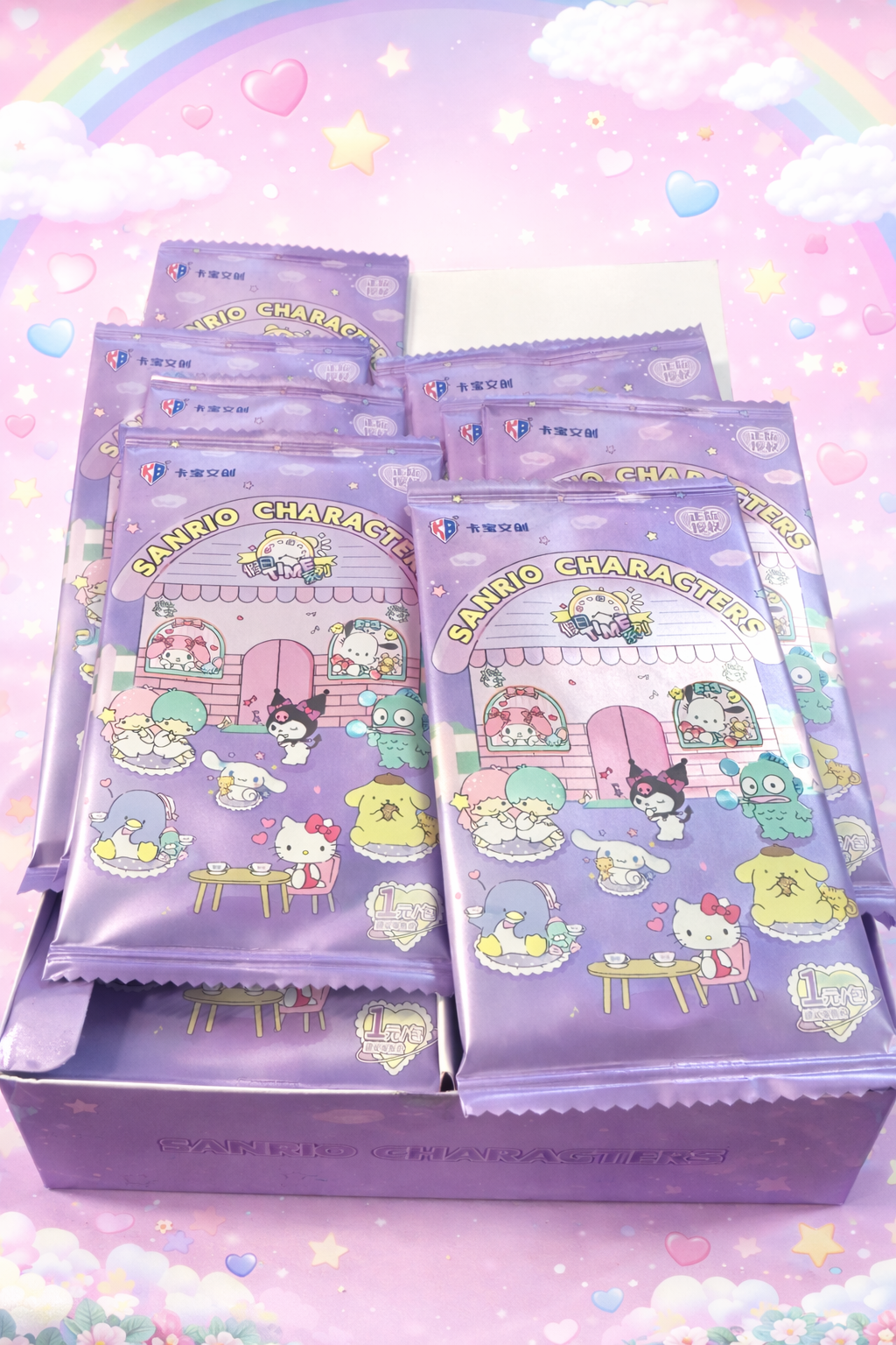 Sanrio Character Card Pack – Sealed Collectible (3 Cards Per Pack)